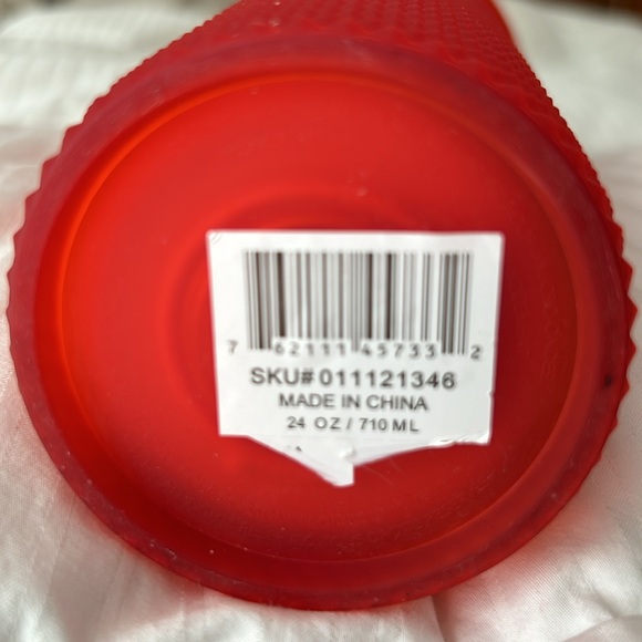 Starbucks Studded Holiday Tumbler 24oz - Matte Red - Picture 3 of 5